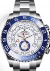 NEW UPGRADED Rolex Yacht-Master ll Watch Benz Hand Ss Blue Ceramic Watch 44mm